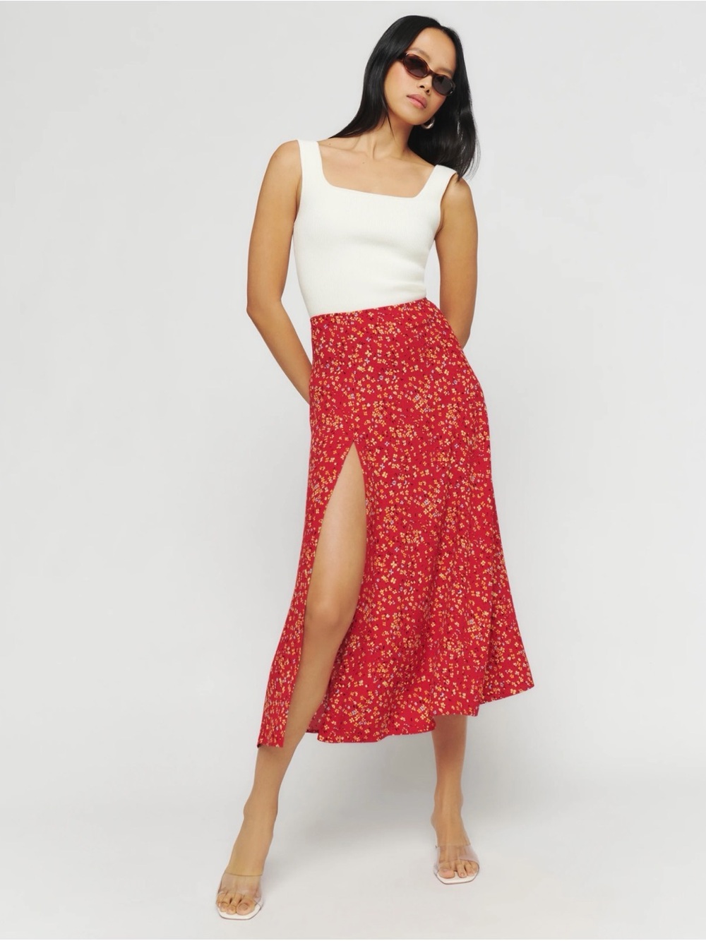 Reformation Zoe Skirt Baila - Size 2